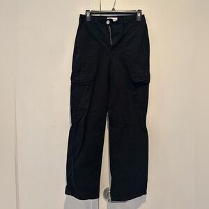 Zara black cargos